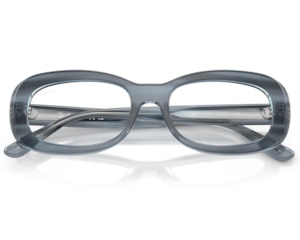 Óculos de Grau Ray Ban Evolution Azul Listrado RX2221V 8456-53