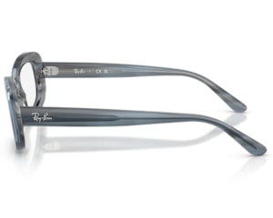 Óculos de Grau Ray Ban Evolution Azul Listrado RX2221V 8456-53