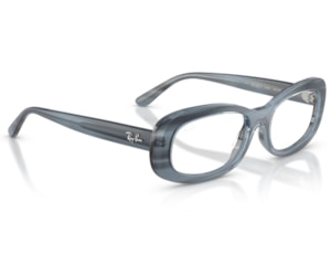 Óculos de Grau Ray Ban Evolution Azul Listrado RX2221V 8456-53