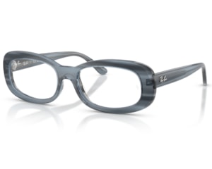 Óculos de Grau Ray Ban Evolution Azul Listrado RX2221V 8456-53