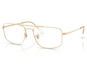 Óculos de Grau Ray Ban Explorer III Dourado RX6579 2500-56