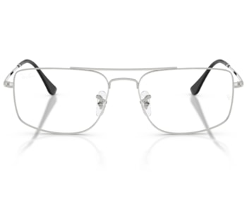 Óculos de Grau Ray Ban Explorer III Prata RX6579 2501-56