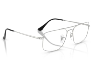 Óculos de Grau Ray Ban Explorer III Prata RX6579 2501-56