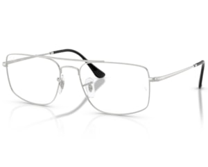 Óculos de Grau Ray Ban Explorer III Prata RX6579 2501-56