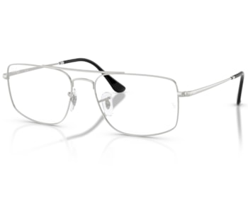 Óculos de Grau Ray Ban Explorer III Prata RX6579 2501-56