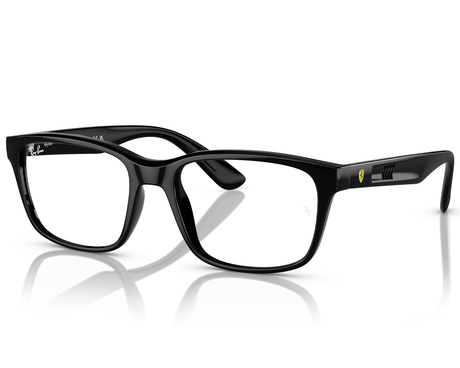 Ray ban black hot sale and white frames