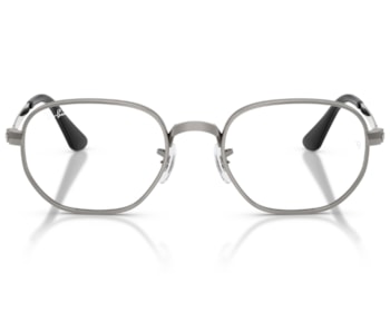 Óculos de Grau Ray Ban Hexagonal Max Chumbo RX6559 2502-54