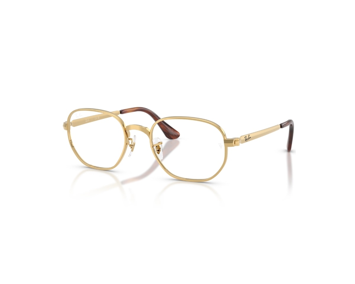 Óculos de Grau Ray Ban Hexagonal Max Dourado RX6559 2500-54