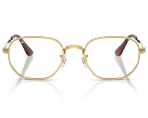 Óculos de Grau Ray Ban Hexagonal Max Dourado RX6559 2500-54