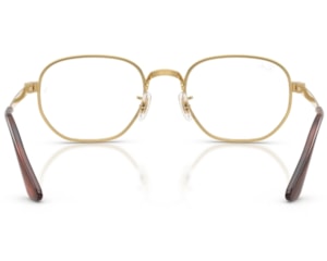 Óculos de Grau Ray Ban Hexagonal Max Dourado RX6559 2500-54