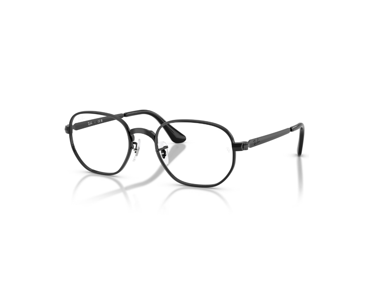 Óculos de Grau Ray Ban Hexagonal Max  Preto RX6559 2509-54
