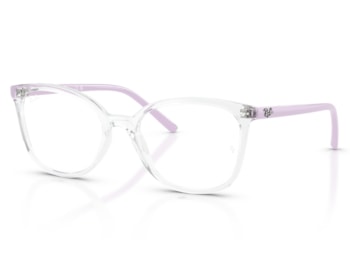 Óculos de Grau Ray Ban Infantil Kids Core Translúcido RY1603L 3542-49
