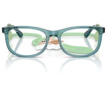 Óculos de Grau Ray Ban Infantil Mandalorian Grogu RY1642 7538 -48