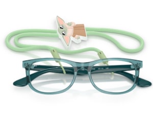 Óculos de Grau Ray Ban Infantil Mandalorian Grogu RY1642 7538 -48