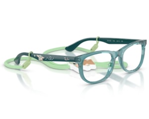 Óculos de Grau Ray Ban Infantil Mandalorian Grogu RY1642 7538 -48
