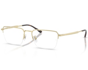 Óculos de Grau Ray Ban Innovation Titânio Dourado RX8785D 1251-54