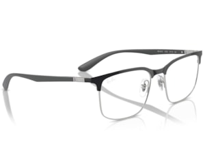 Óculos de Grau Ray Ban Performance Black On Silver RX6518 3163-57