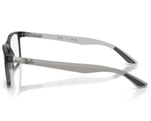 Óculos de Grau Ray Ban Performance Cinza Translúcido RX8903 8061-55