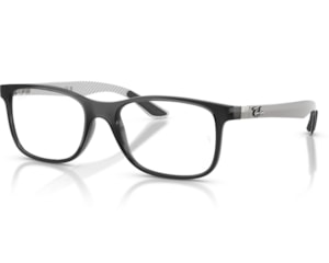Óculos de Grau Ray Ban Performance Cinza Translúcido RX8903 8061-55
