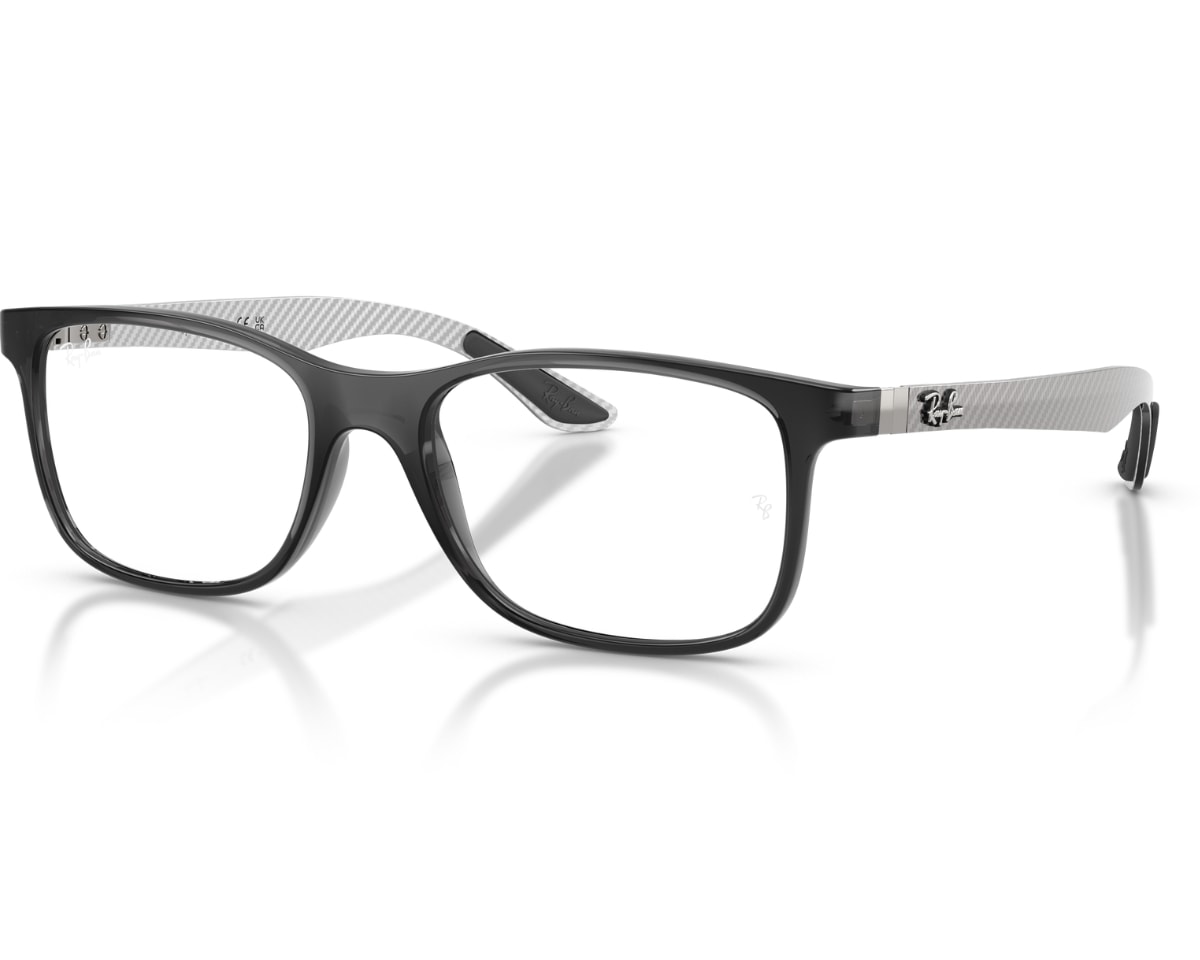 Óculos de Grau Ray Ban Performance Cinza Translúcido RX8903 8061-55