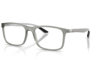Óculos de Grau Ray Ban Performance Cinza Translúcido RX8908 5244-55