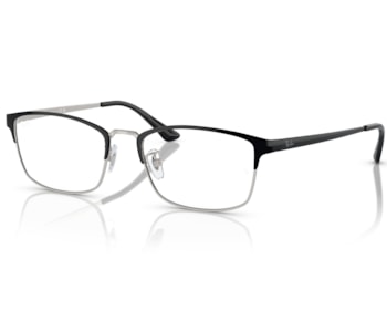 Óculos de Grau Ray Ban Performance Preto Prata RX8772D 1235-54