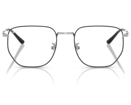 Óculos de Grau Ray Ban Performance Preto Prata RX8776D 1249-53