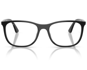 Óculos de Grau Ray Ban Preto Brilho RX7270L 2000-56