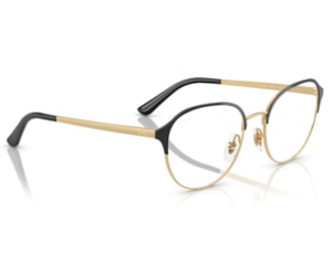 Óculos de Grau Ray Ban Preto Dourado RX6526L 2991-53