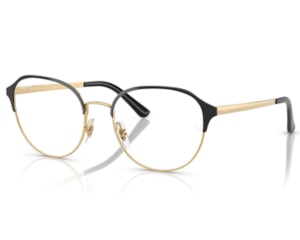 Óculos de Grau Ray Ban Preto Dourado RX6526L 2991-53