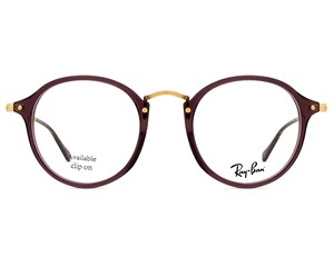 Óculos de Grau Ray Ban Round Fleck RX2447V 8032-49