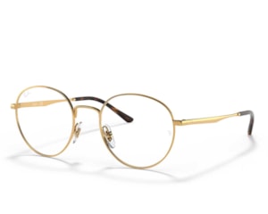 Óculos de Grau Ray Ban Round Gold RX3681V 2500-50