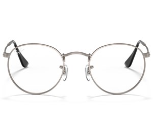 Óculos de Grau Ray Ban Round Metal Gunmetal RX3447VL 2620 53
