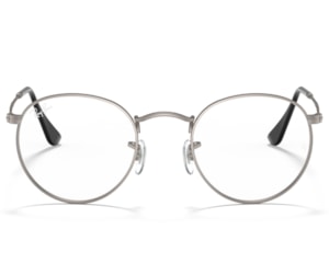 Óculos de Grau Ray Ban Round Metal Gunmetal RX3447VL 2620 53