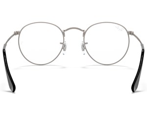 Óculos de Grau Ray Ban Round Metal Gunmetal RX3447VL 2620 53