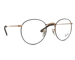 Óculos de Grau Ray Ban Round Metal RX3447V 2975-50