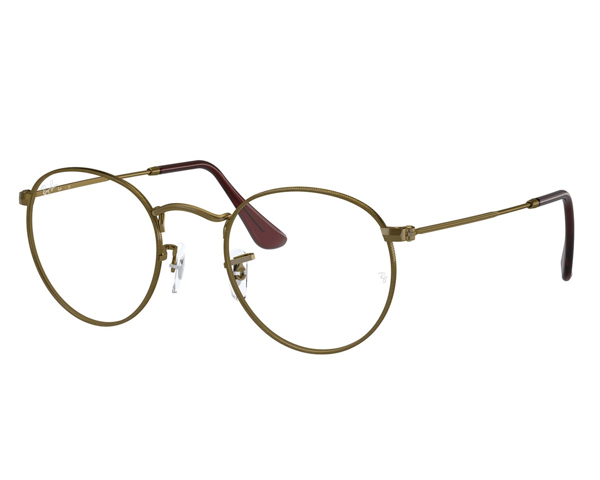 Óculos de Grau Ray Ban Round Metal RX3447V 3117-50