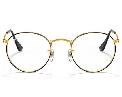 Óculos de Grau Ray Ban Round Metal RX3447VL 2991-50