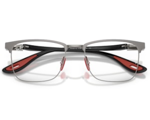 Óculos de Grau Ray Ban Scuderia Ferrari Chumbo RX6621M F129-54
