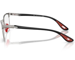 Óculos de Grau Ray Ban Scuderia Ferrari Chumbo RX6621M F129-54