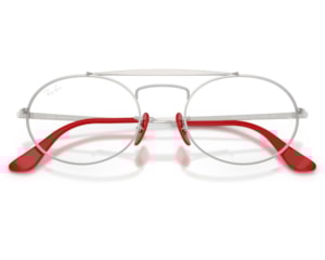 Óculos de Grau Ray Ban Scuderia Ferrari Prata RX3775VM F007-51