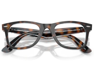 Óculos de Grau Ray Ban Wayfarer Ease Havana RX4340V 8401-50