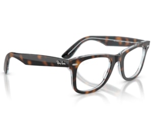 Óculos de Grau Ray Ban Wayfarer Ease Havana RX4340V 8401-50