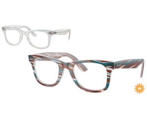 Óculos de Grau Ray Ban Wayfarer Ease Photochromatic RX4340V 8382-50