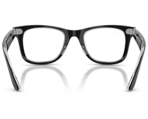 Óculos de Grau Ray Ban Wayfarer Ease Preto Translúcido RX4340V 2034-50