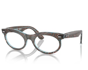 Óculos de Grau Ray Ban Wayfarer Oval Photochromic RX2242V 8293-50