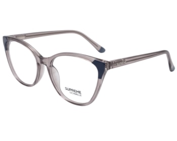 Óculos de Grau Supreme Ochialle Cinza Translúcido XZ7721 C3-53