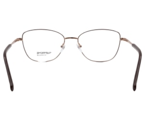 Óculos de Grau Supreme Ochialle Marrom e Dourado SM25040 C2-52