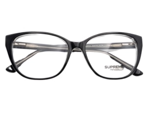 Óculos de Grau Supreme Ochialle Preto e Translúcido AZ3859 C01-49