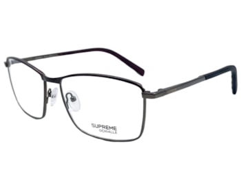 Óculos de Grau Supreme Ochialle Preto Fosco e Chumbo SZ3728 C1-55